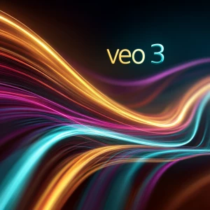 Neon lines glowing and twisting on a digital canvas, with the ph...