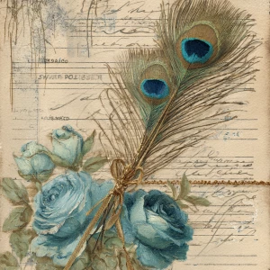 Vintage library card, 3×5 in portrait, 300 DPI, sRGB. Tea-staine...