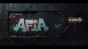 Silhouette of a surreal, gritty urban wall representing limitati...