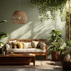 Create a realistic and captivating architectural lifestyle photo...