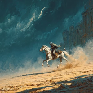 اسد في الغابة يركض وراء الاشيء