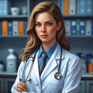 Female doctor