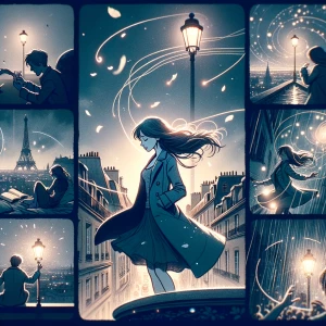 Create a cinematic music video inspired by the emotional story o...