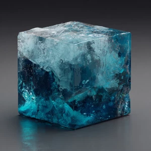 A block of ice