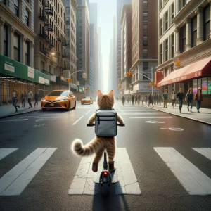 Vertical 9:16 cinematic video.

Extreme long shot. Street-leve...