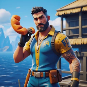 I 30 minutes long Fortnite movie about the backstory of fish sti...