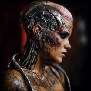 alien who bares a striking resemblance to WWE wrestler Alexaa Bl...