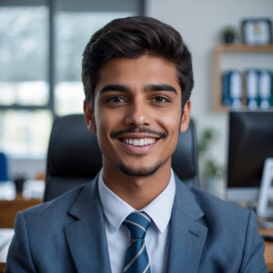 você consegue transformar a foto comum de um aluno meu em uma fo...