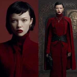 balenciaga fashionable vampire