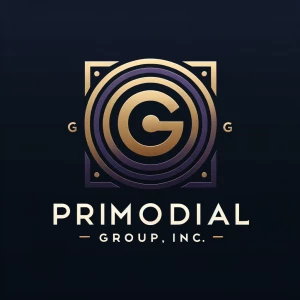 Design a sleek and sophisticated logo for Primordial Group, Inc....