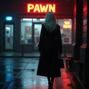 felicia Hardy-realistic cinematic image of a tall, elegant boxum...