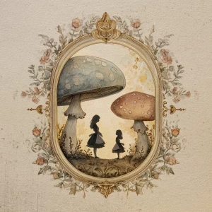 Print-ready junk journal page, A4 portrait full-bleed (≈2480×350...