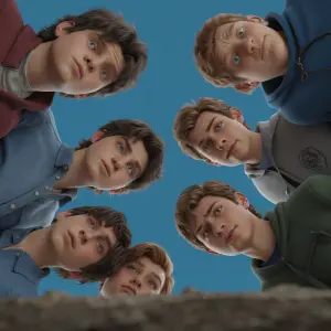 Toma todos estos personajes de la imagen de referencia

Poniéndo...