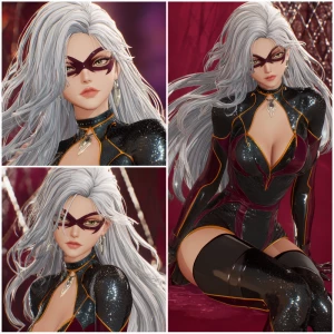 ((score_9_up,score_8_up, score_7_up)), (Felicia Hardy) (pale sil...