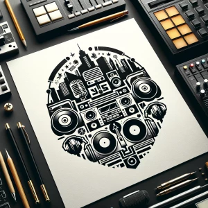 A creative, unique logo for the street-wise hip-hop and R&B soul...