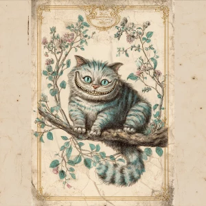 Print-ready junk journal page, A4 portrait full-bleed (approx. 2...