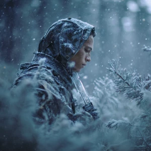 T-800, Snowstorm, Wonderland, Yule, Skiing, Icicles, Frost, Ethe...