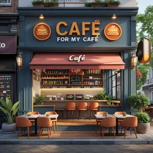 i need design for my cafe
