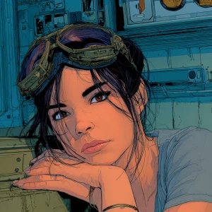 Sandra Bullock by Moebius
