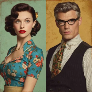 Make the man a 1950s woman