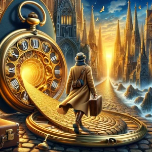 A hyperrealistic, ultra-detailed, cinematic fantasy digital pain...