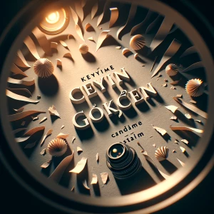 handmade stop motion animation, torn paper pieces slowly forming...