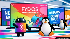 Create a 16:9 aspect ratio cartoon-style image in high definitio...