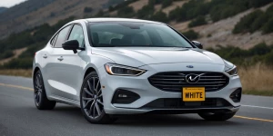 Make car color white and title