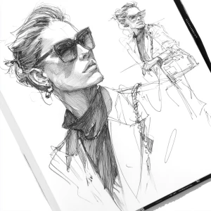 fashion sketch