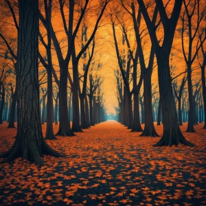 Generate image of trees