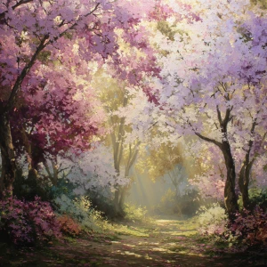 A breath-taking 4K photorealistic nature landscape in Epoxypropy...