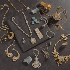 Create a visually captivating flat lay display featuring Schiapp...