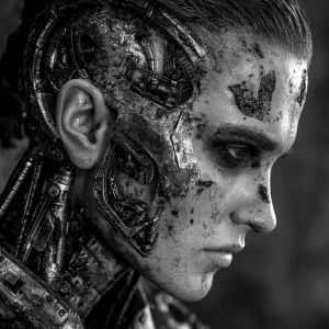 alien who bares a striking resemblance to Alexaa Bliss styled as...