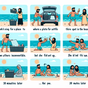 can you generate me a stop motion animation of a couple where at...