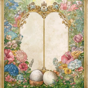 Print-ready junk journal page, A4 portrait full-bleed, 300 DPI....