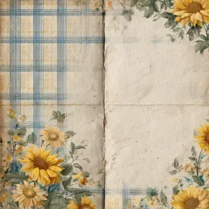 flat printable junk journal background paper, vintage farmhouse...