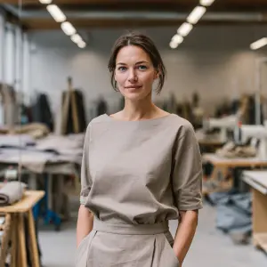 full body photo of a woman wearing a simple elegant dress, outfi...