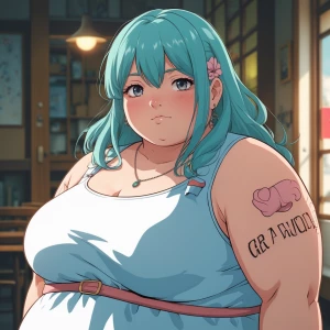 Fat Anime Girl