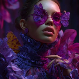 A highly detailed, hyper-realistic digital painting features a c...