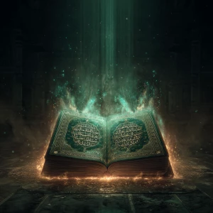 i need awhat i need is quran picture with some arabic words come...