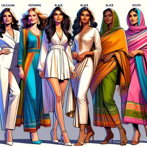 Generate an image of traditional women in goal 50 kgs weight in...