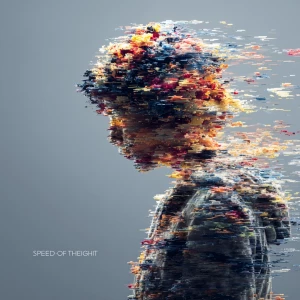 “Speed of Thought”
Visual: A person or a silhouette dissolving...