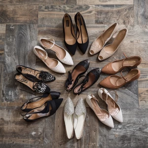 10 Pairs of Different Heels On Home Floor Collection