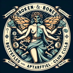 Broken Bones
         And
   ButterFlies
Apparel Club...