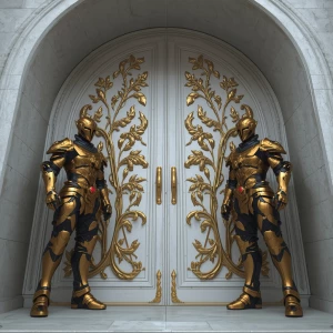 Extreme low angle view of giant luxurious dream like white castl...