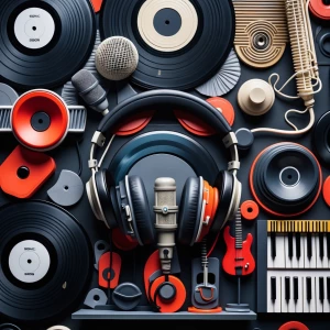 An image for the song generator app Sonic Sculpture should promi...