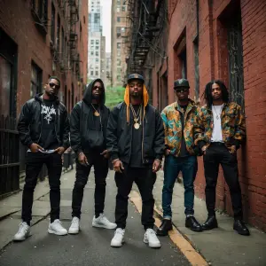 Realistic, 4K promo photos  of a vibrant coalition of twelve exc...