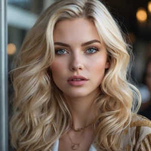 Gorgeous blonde girl