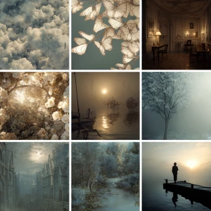 Create intricate and immersive steampunk cityscapes that combine...