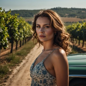 Drive the most beautiful woman in the world. Havana light sundre...